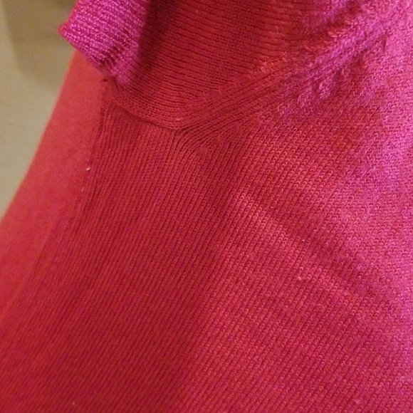 Banana republic Dark red crew neck sweater M - Picture 4 of 8